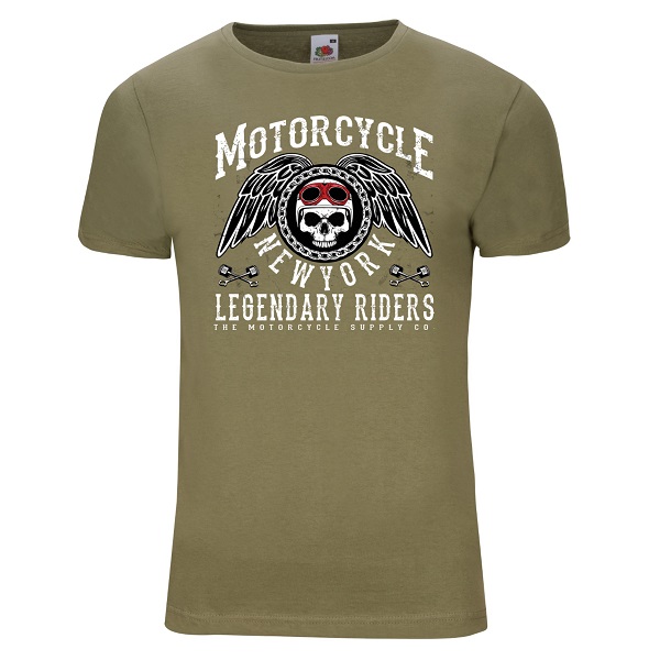 T-shirt Motorcycle New York has a vintage design and is really stylish!